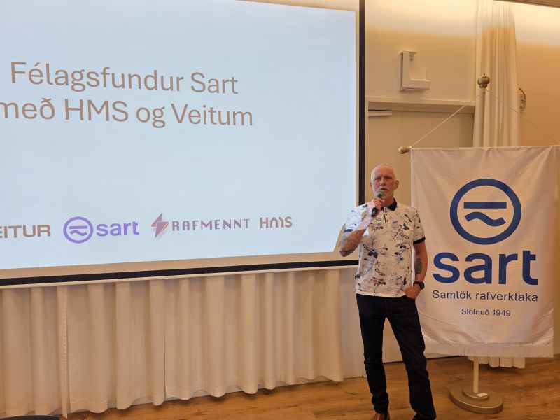 Kristján, framkvæmdastjóri Sart